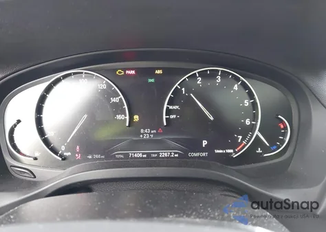 2019 BMW X3 xDrive30I z USA, uszkodzony, nr VIN 5UXTR9C51KLD99180